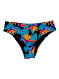 Bragas de bikini de cintura media Ave del paraíso