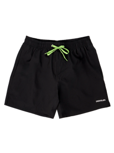 Bermudas para hombre Negro puro