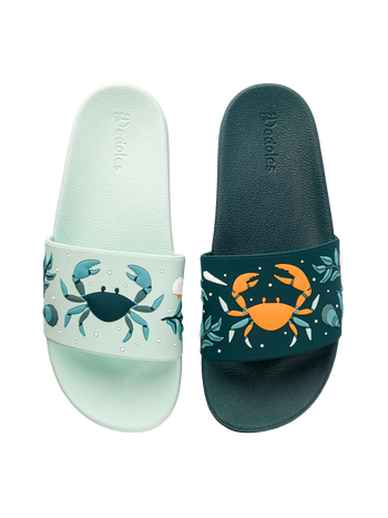 Chanclas alegres Cangrejo de mar