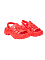 Sandalias Eva Fisherman para mujer Rojo vivo