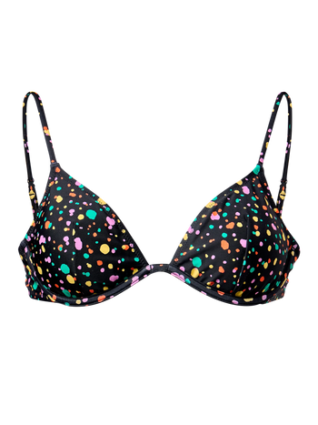 Top de bikini con aro Gotas de colores