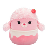 Squishmallows Chloe, la Caniche Batido con Leche y Fresas, 20 cm