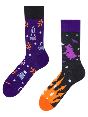 Calcetines alegres Brujería
