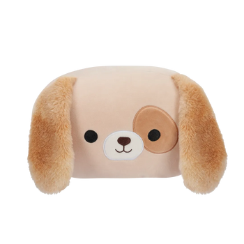 Squishmallows Stackables Harris el Perro Marrón con Ojo Manchado, 30 cm