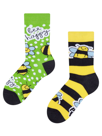 Calcetines alegres infantiles Abejas