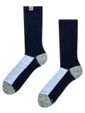 Calcetines de alpaca Azul claro y oscuro