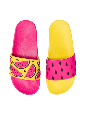 Chanclas infantiles alegres Sandía jugosa