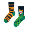 Calcetines infantiles alegres Tigre