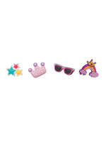 Juego de 4 Adornos Infantiles Extraíbles, Princesa
