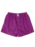 Calzoncillos estampados para hombre Azul y magenta