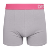 Bóxeres para hombre Gris y rosa