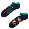 Calcetines tobilleros alegres Zorro rojo
