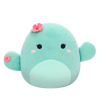Squishmallows Graciela el Cactus Barril con Flores Rosas, 20 cm