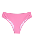 Bragas de bikini de cintura media Rosa caramelo