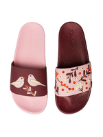Chanclas alegres Pájaros y bayas