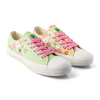 Zapatillas de lona alegres Jardín de flores