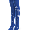 Calcetines alegres por encima de la rodilla Estampado azul