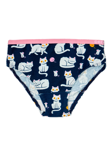 Bragas alegres para niña Gatito juguetón