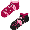 Calcetines infantiles tobilleros alegres Flamencos y corazones