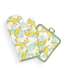 Juego alegre de cocina Plátanos frescos