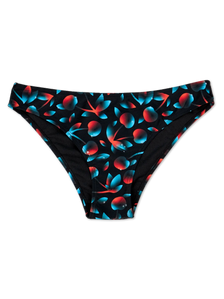 Bragas alegres de bikini Cerezas oscuras