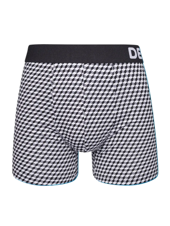 Bóxeres para hombre estampados en negro y blanco
