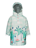 Impermeable infantil alegre Cisne flotante