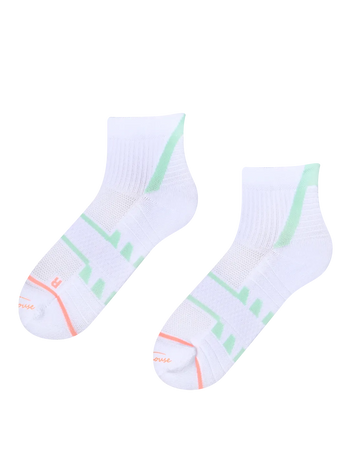 Calcetines deportivos para mujer, blanco