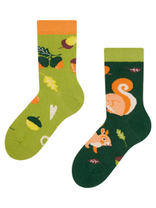 Calcetines infantiles alegres Ardilla