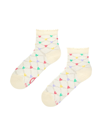 Calcetines Cutecore Corazones de amor