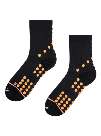 Calcetines de running para mujer, negro