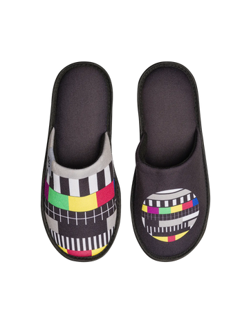Pantuflas alegres Carta de ajuste