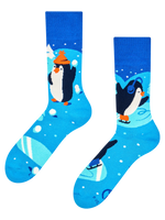 Calcetines de invierno Pingüinos patinadores