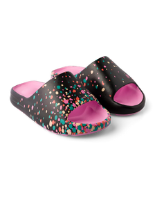 Sandalias alegres chunky Gotas de colores
