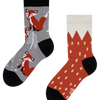 Calcetines infantiles alegres Zorro