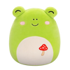 Squishmallows Wendy la Rana Verde con Bordado de Setas, 20 cm