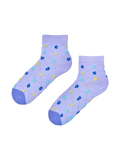 Calcetines Cutecore Flores moradas y azules