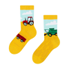 Calcetines infantiles alegres Tractor
