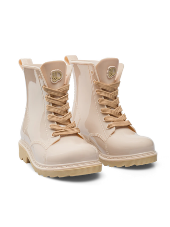 Botas de agua infantiles alegres Almendra