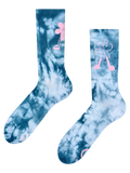 Calcetines acanalados Compi floral