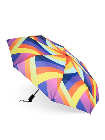 Paraguas alegre Colores del arco iris