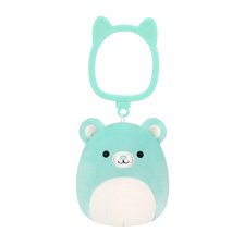 Llavero Squishmallows Belinda la Osa Verde Turquesa, 9 cm