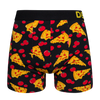 Bóxeres alegres para hombre Pizza de queso