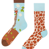 Calcetines alegres Linda jirafa