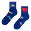 Calcetines de deporte alegres Corazón orgulloso