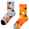 Calcetines antideslizantes para niños Camión de la basura