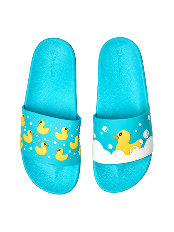 Chanclas alegres Patitos flotantes