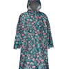 Impermeable alegre Hojas e insectos