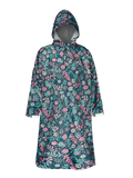 Impermeable alegre Hojas e insectos