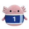 Squishmallows Archie el Ajolote con Camiseta de Fútbol, 20 cm